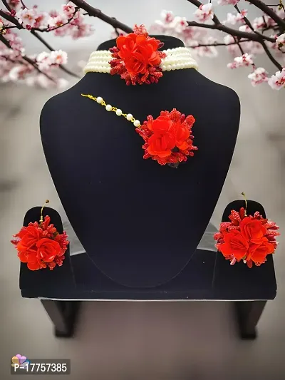 Flower jewellery set-thumb0
