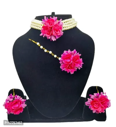 Flower jewellery set