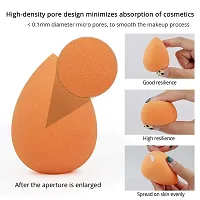 AVTY Makeup Sponge Set Blender Beauty Foundation Blending Sponge, Flawless for Liquid, Cream, and Powder, 5 Pcs, Multi-colored Makeup Sponges-thumb2