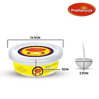 PRATHAMPUJA Wax Free Pure Ghee Diya (100 Diyas) for Puja and Special Ocassions-thumb3