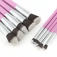 AVTY Makeup Brushes Set Tool Pro Foundation Eyeliner Eyeshadow (Pink)-thumb4