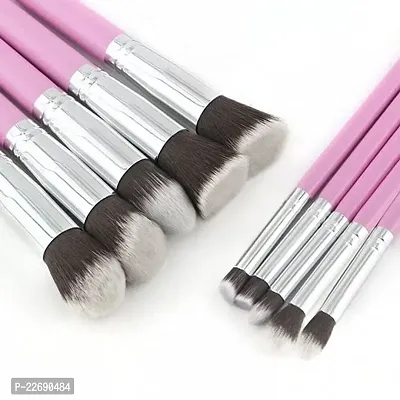 AVTY Makeup Brushes Set Tool Pro Foundation Eyeliner Eyeshadow (Pink)-thumb5