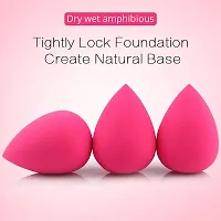 AVTY 5 Pcs Makeup Sponge Set Blender Beauty Foundation Blending Sponge, Flawless for Liquid, Cream, and Powder, Multi-colored Makeup Sponges-thumb1