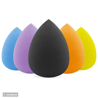 AVTY Makeup Sponge Set Blender Beauty Foundation Blending Sponge, Flawless for Liquid, Cream, and Powder, 5 Pcs, Multi-colored Makeup Sponges