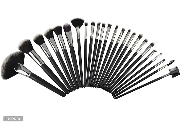 AVTY Makeup Brushes 24pcs Makeup Brush Set Kabuki Foundation Blending Brush Face Powder Blush Concealers Eye Shadows Make Up Brushes Kit with Bag