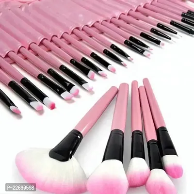 AVTY Makeup Brushes Sets Professional 32 Pcs Make up Brushes Premium Synthetic Foundation Brushes Blending Face Powder Blush Eyeshadow Eyeliner Make Up Brush Kits with PU Leather Bag-thumb3