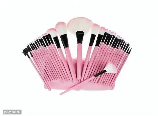 AVTY Makeup Brushes Sets Professional 32 Pcs Make up Brushes Premium Synthetic Foundation Brushes Blending Face Powder Blush Eyeshadow Eyeliner Make Up Brush Kits with PU Leather Bag-thumb5