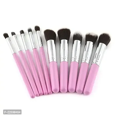 AVTY Makeup Brushes Set Tool Pro Foundation Eyeliner Eyeshadow (Pink)-thumb2