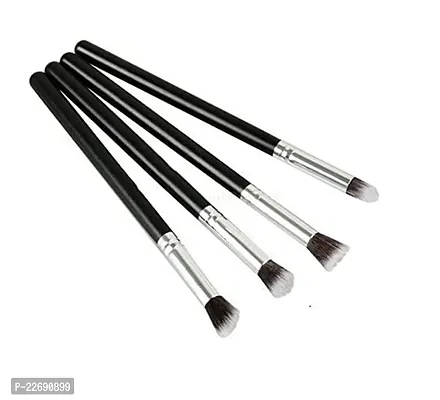 AVTY 4 Pcs Silver Black Eye Shadow Brush-thumb2