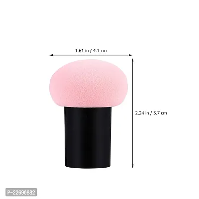 AVTY5pcs Foundation Sponge Powder Puff Mushroom Head Dry Wet Dual-use Cosmetic Sponge Face Puffs BB Cream Air Cushion Makeup Tools(Random Color)-thumb3