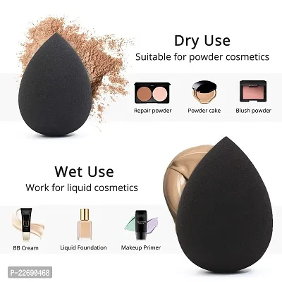 AVTY Makeup Sponge Set Blender Beauty Foundation Blending Sponge, Flawless for Liquid, Cream, and Powder, 5 Pcs, Multi-colored Makeup Sponges-thumb5