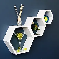 Intersecting Floating Shelves for Wall Set Pack Of 3-thumb1