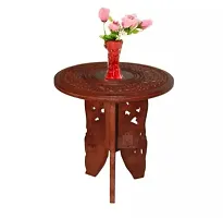 Clufrox 12 inches Wooden Easy Carry Side Table/end Table/Coffee Table for Living Room-thumb1