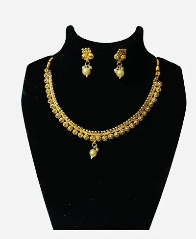 Stylish Metal Jewellery Set For Women