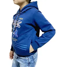 SMILE IN LIFE Girls Full Sleeve Sweatshirt with Hoodie-thumb2