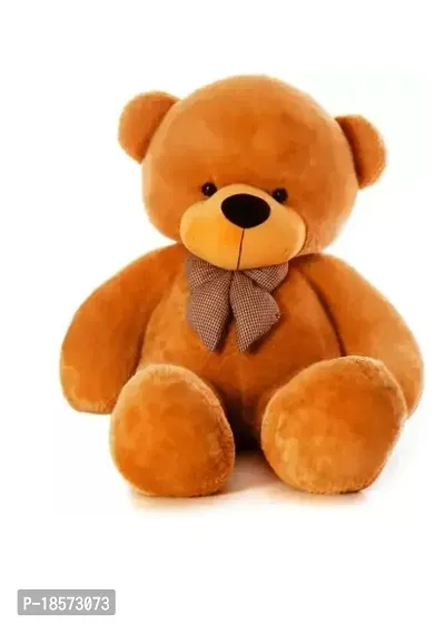 Teddy Bear For Girls, Panda Teddy Bears,3 Feet Teddy Bears Toys Big Size Latest - 90 Cm (Brown)-thumb0