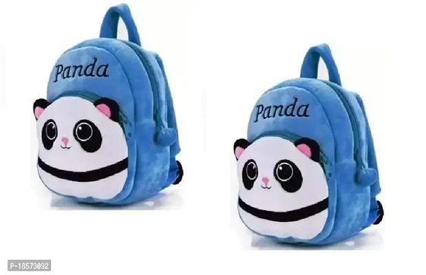 nbsp;Soft Plush Backpack Blue Panda Bag Pack Of 2