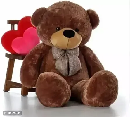 Dark Brown Teddy Bear 3 Feet-thumb0