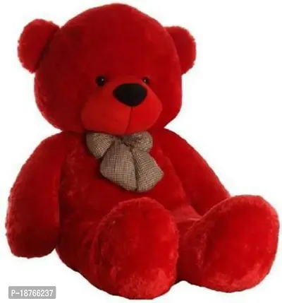 2 feet red teddy bear