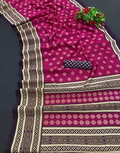 Art Silk Sarees with Blouse Piece