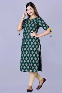 Attractive Kurta for women keyhole Neck-thumb1