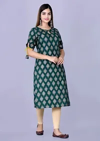 Attractive Kurta for women keyhole Neck-thumb3