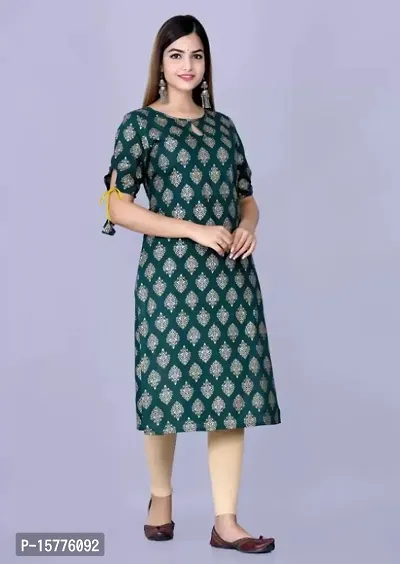 Attractive Kurta for women keyhole Neck-thumb4