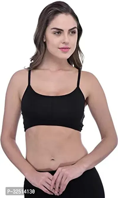 Stylish Cotton Solid Bra for Women