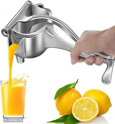 Aluminium Juice Maker Manual Fruit Juicer Machine Hand Juicer For Fruits Heavy Duty Hand Press Fruit Juicer Lime Juicer Hand Press Juicer, Juicer Instant, Orange Juicer, Steel Handle Juicer-thumb0