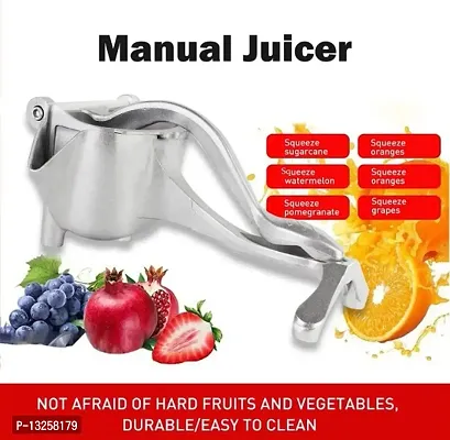 Aluminium Juice Maker Manual Fruit Juicer Machine Hand Juicer For Fruits Heavy Duty Hand Press Fruit Juicer Lime Juicer Hand Press Juicer, Juicer Instant, Orange Juicer, Steel Handle Juicer-thumb3