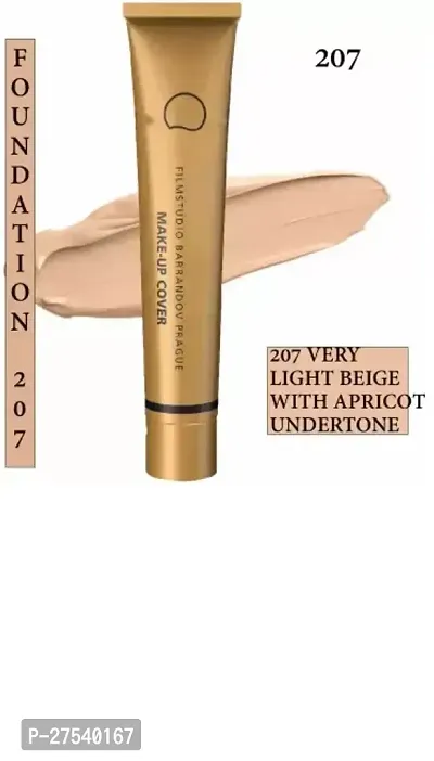 Dermacol Make-up Cover - High Covering Waterproof Foundation  SHADE-207 (BEIGE, 30 ml)-thumb2
