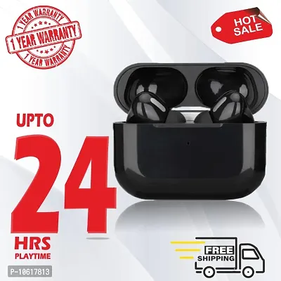 boAt Earbuds Airpods Pro TWS upto 25 Hours playback Wireless Bluetooth Headphones Airpods ipod buds bluetooth Headset-thumb0