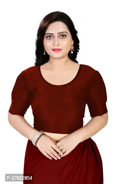 Fusion readymade stretched blouse for women-thumb0