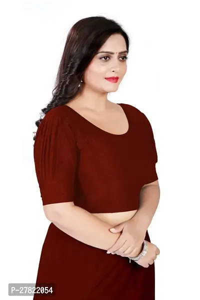 Fusion readymade stretched blouse for women-thumb3