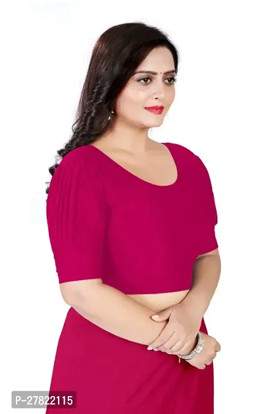Fusion readymade stretched blouse for women-thumb3
