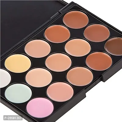 Glowrx Hd Professional Light Weight Multi-Purpose Matte Concealer Color Corrector Palette and Bullet Makeup Brush( Pack of 2)-thumb5