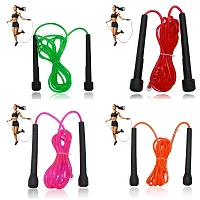 Manogyam 1 Pc Pencil Skipping Rope Designed for Comfortable Handle Skipping Rope for Workout and Fitness Training for Men Women  Kids (Multicolor)-thumb4