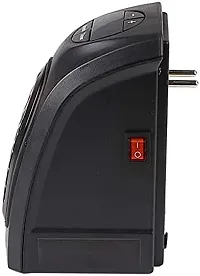 Wall-Outlet 400 Watts Electric Handy Room Heater Black-thumb1