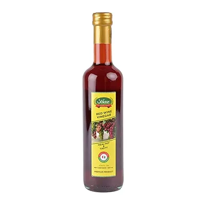 Solasz Red Wine Vinegar, Non-Alcoholic Wine  Pack of 1