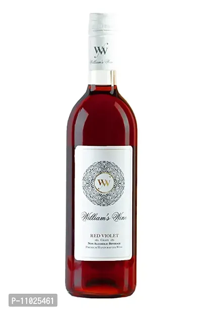 Wine Non Alcoholic, Premium Handcrafted Grape Fruit Wine,  Pack of 1-thumb0