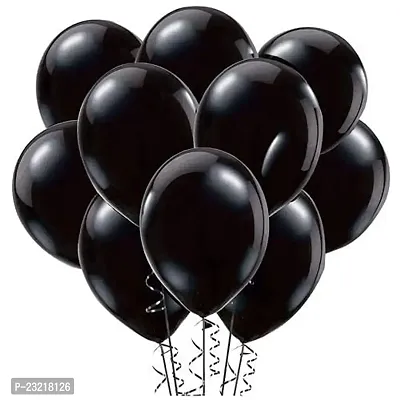 Black balloon - Pack of 30