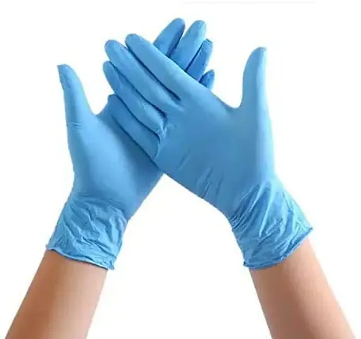 Oratech Powder-Free Hand Gloves Blue, Large - Pack 50 Pcs