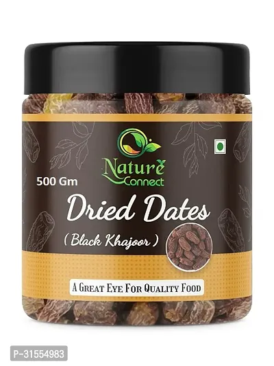 Dried Dates Black 500 GM