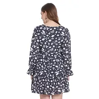 ANKLES Navy Women Dress-thumb3