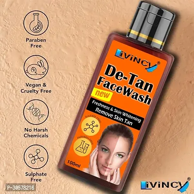 Livincy De-Tan Face Wash for Men Women 100ml-thumb3