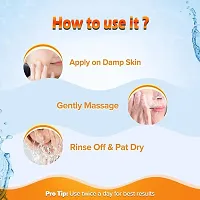 Livincy De-tan Face Wash For Tan Removal and  Cucumber face Gel  Pack of 2-thumb1