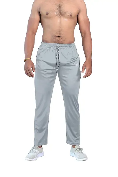 Trendy cotton track pants For Men 
