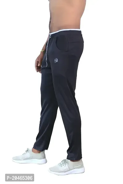 BUY IN BUDGET Men's Cotton Regular Fit Stretchable Athletic Loose Track Pants With Side Pockets-thumb3