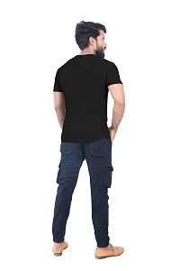 BUY IN BUDGET Men's Cotton Round Neck With Half Sleeve Casual T-shirt-thumb4