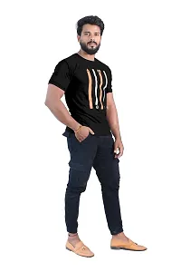 BUY IN BUDGET Men's Cotton Round Neck With Half Sleeve Casual T-shirt-thumb2